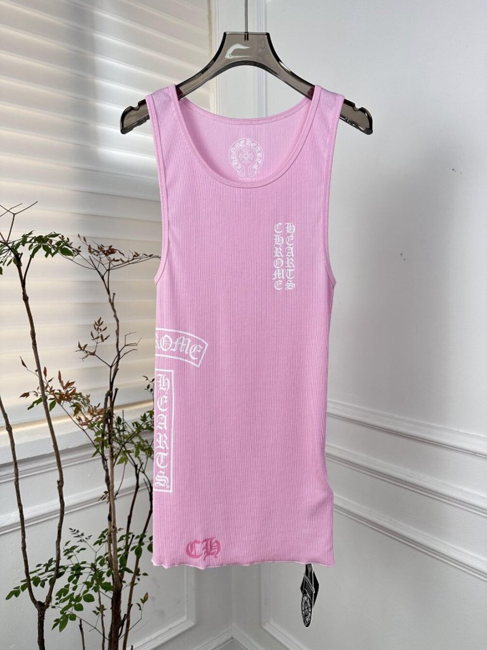 Chrome Hearts Pink Vest Dress